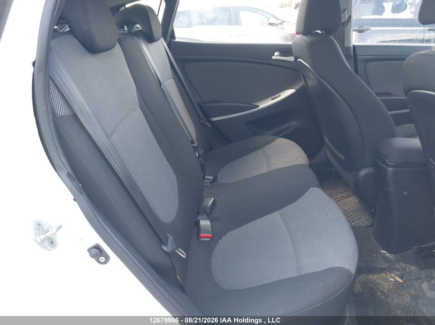 2012 HYUNDAI ACCENT HATCHBACK 1.6L I4 FI DOHC 16V NF4