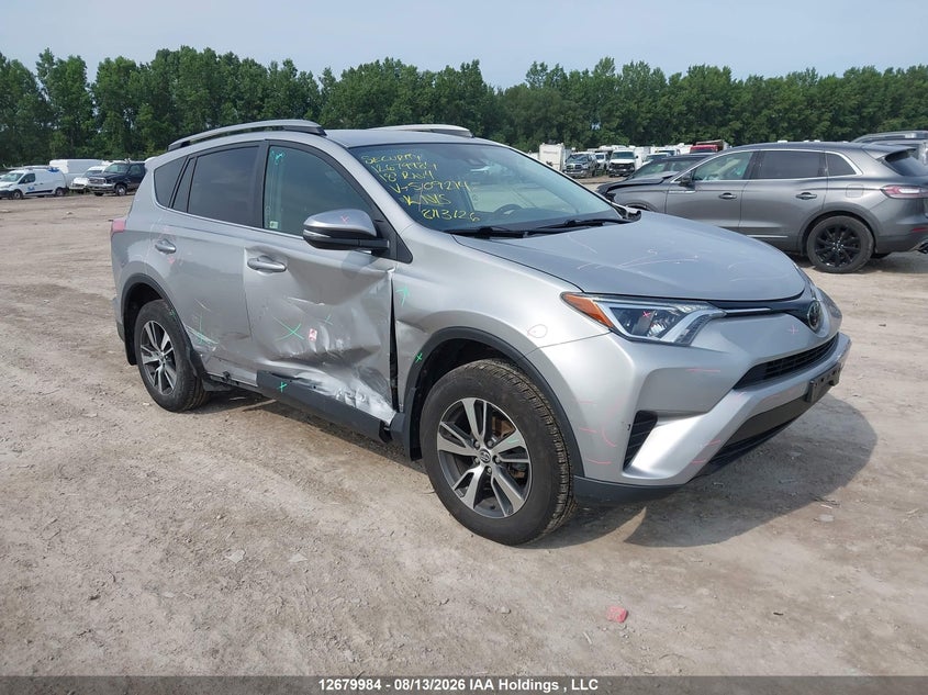 2018 Toyota Rav4 Le, Правый бок, IAAI, VIN 2T3ZFREV4JW509214