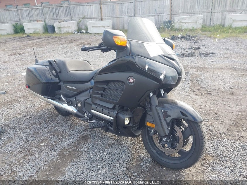 2013 Honda Gl1800 B, Left Side, IAAI, VIN JH2SC6811DK000705