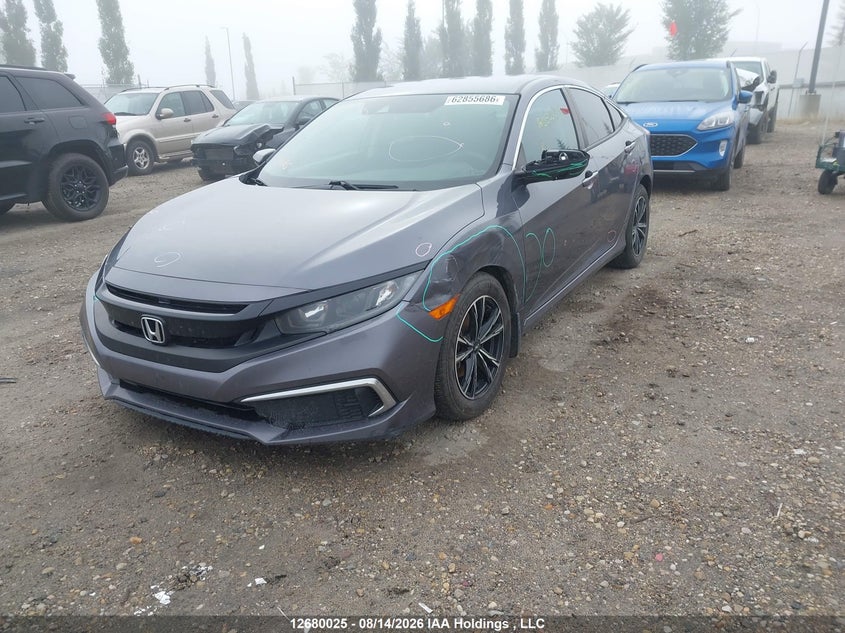 Vin: 2hgfc2e58lh020855, lot: 3084031, honda civic lx 20202
