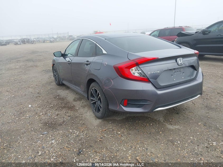 Vin: 2hgfc2e58lh020855, lot: 3084031, honda civic lx 20203