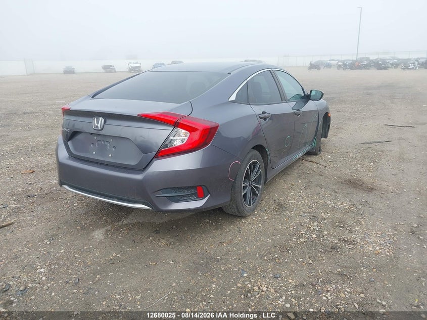 Vin: 2hgfc2e58lh020855, lot: 3084031, honda civic lx 20204