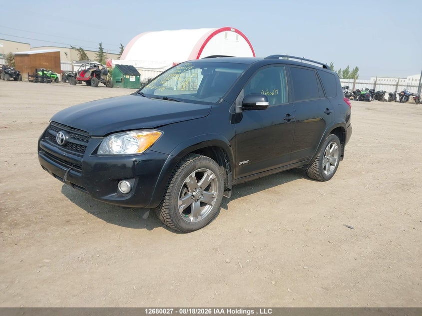 2012 Toyota RAV 4, Right Rear, IAAI, VIN 2T3RF4DV6CW177767 — photo 2