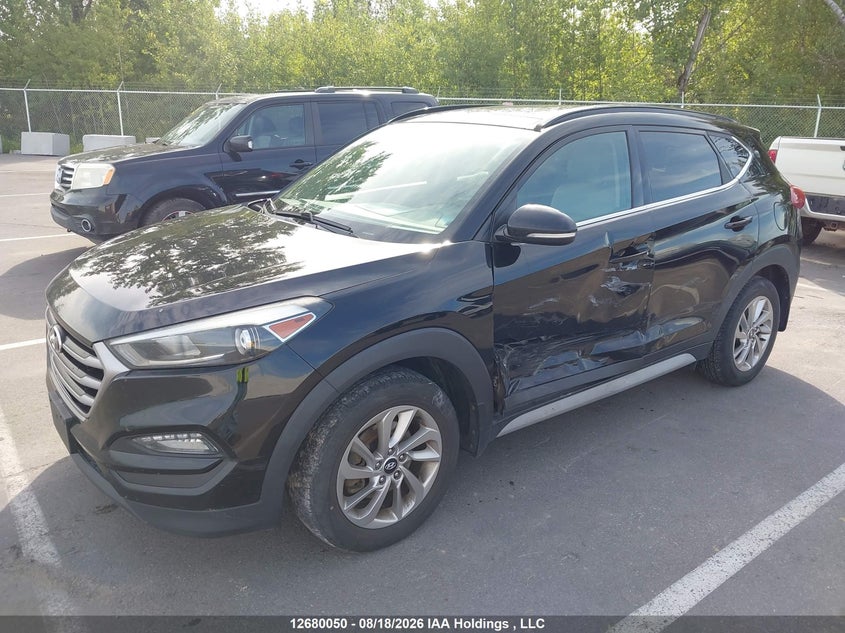 2017 Hyundai Tucson, Left Side, IAAI, VIN KM8J3CA45HU562202 — photo 2