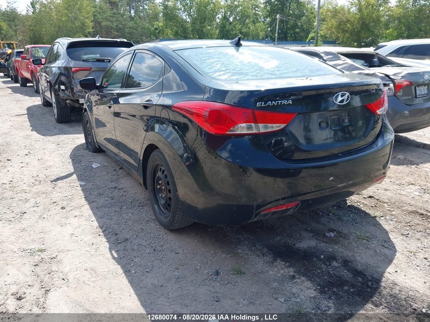 Vin: 5npdh4ae5dh350468, lot: 3084080, hyundai elantra gl 20133