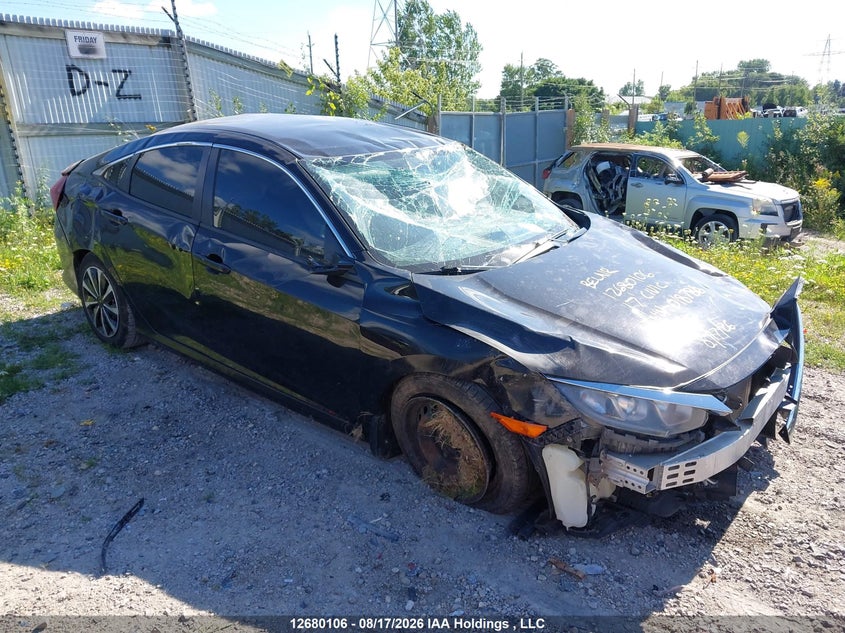 2017 Honda Civic, All Over, IAAI, VIN 2HGFC2F58HH018786
