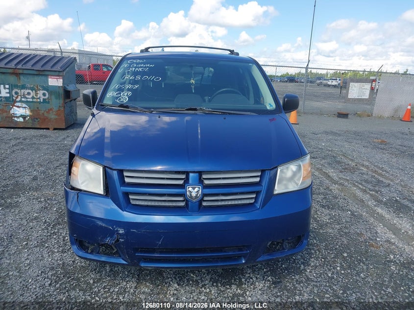2010 DODGE CARAVAN VAN 3.3L V6 FI OHV 12V NF2