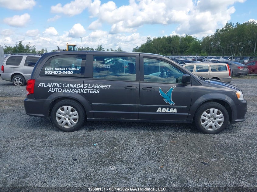 2016 DODGE CARAVAN VAN 3.6L V6 FI DOHC 24V NF4