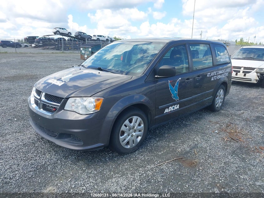 2016 DODGE CARAVAN VAN 3.6L V6 FI DOHC 24V NF4