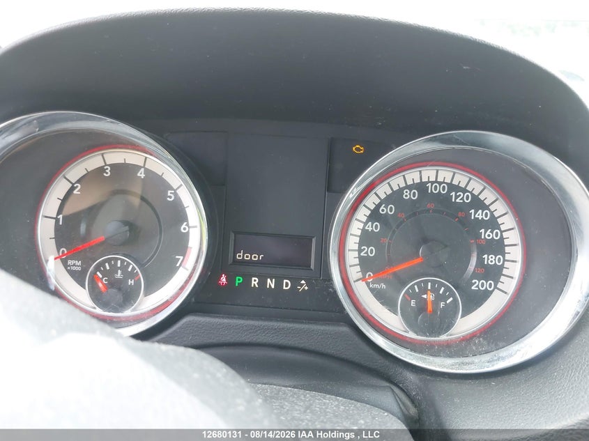 2016 DODGE CARAVAN VAN 3.6L V6 FI DOHC 24V NF4