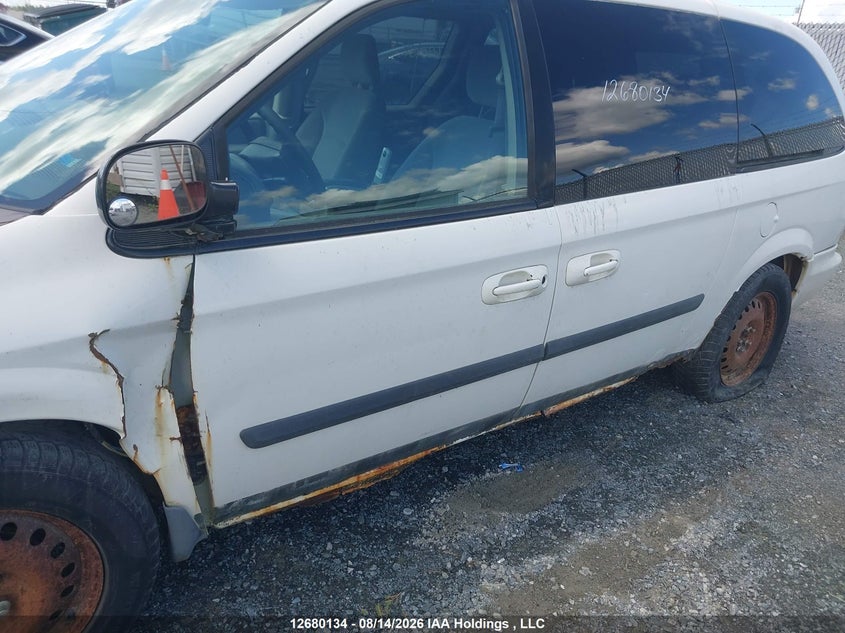 2006 DODGE CARAVAN VAN 3.3L V6 FI OHV F