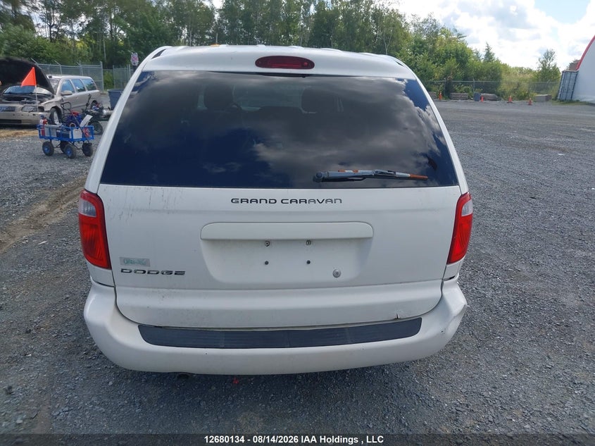 2006 DODGE CARAVAN VAN 3.3L V6 FI OHV F