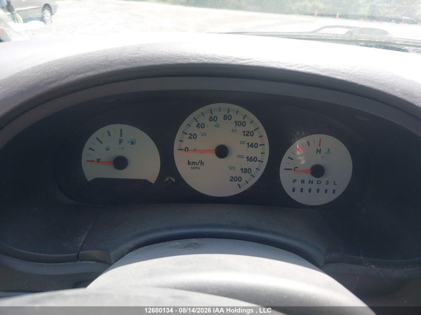 2006 DODGE CARAVAN VAN 3.3L V6 FI OHV F