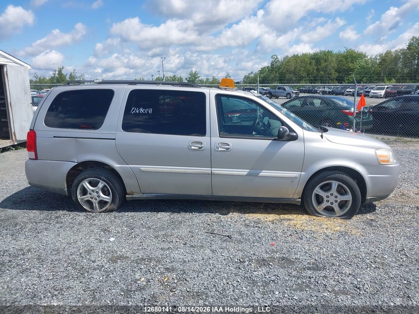 2008 CHEVROLET UPLANDER VAN 3.9L V6 FI F