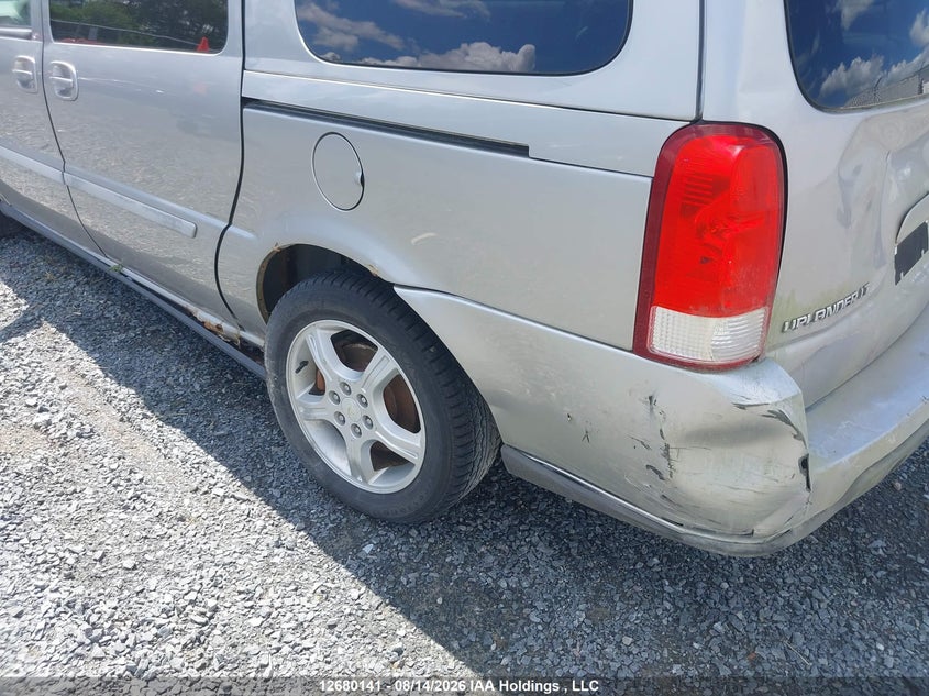 2008 CHEVROLET UPLANDER VAN 3.9L V6 FI F