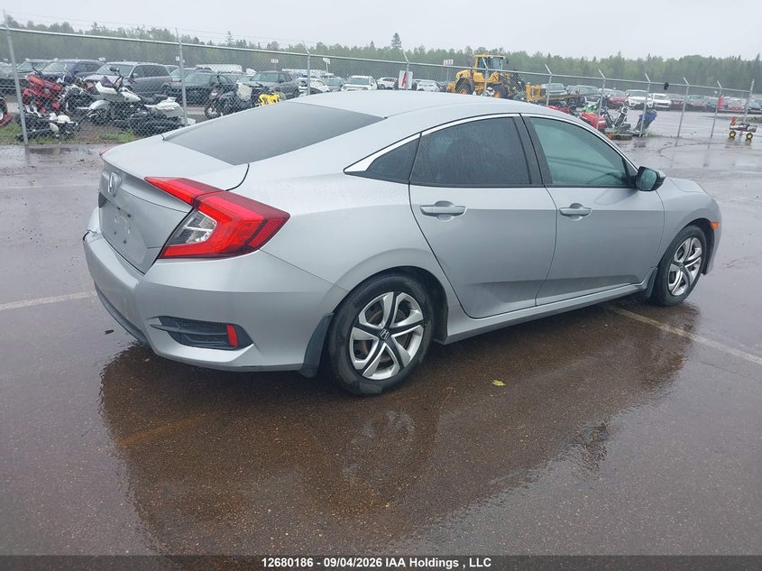 Vin: 2hgfc2f54gh019223, lot: 3084193, honda civic lx 20164