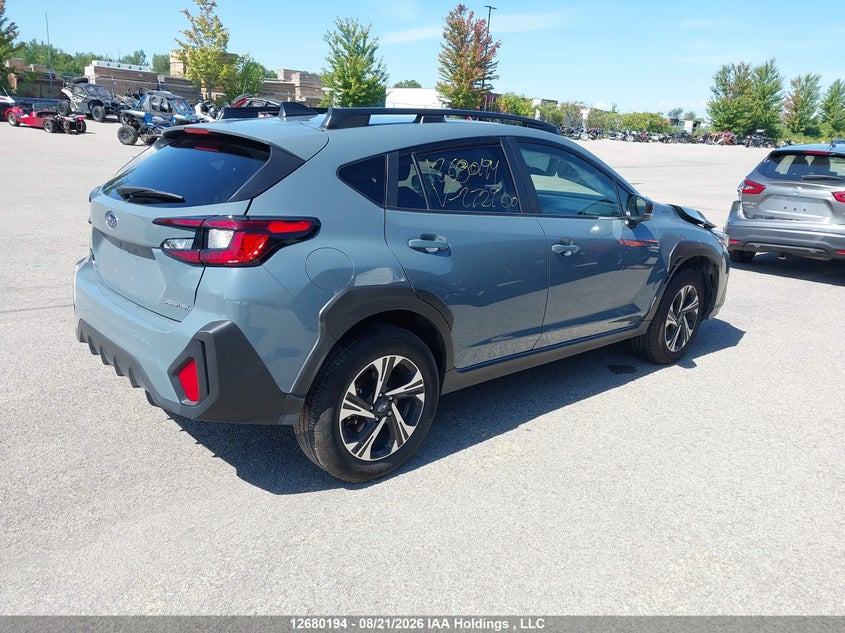 Vin: jf2guadc8sh272900, lot: 3084201, subaru crosstrek premium 20254