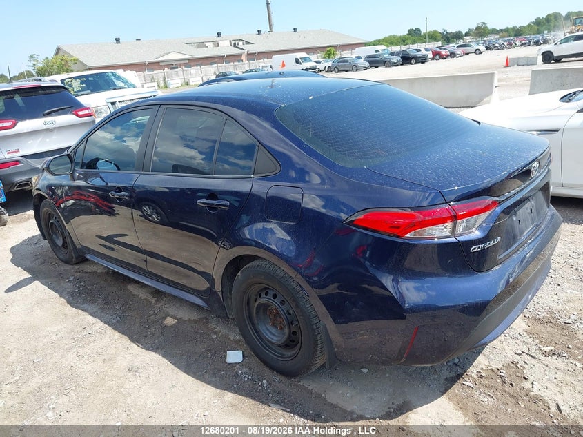 Vin: 5yfbprbe9lp020615, lot: 3084208, toyota corolla le 20203