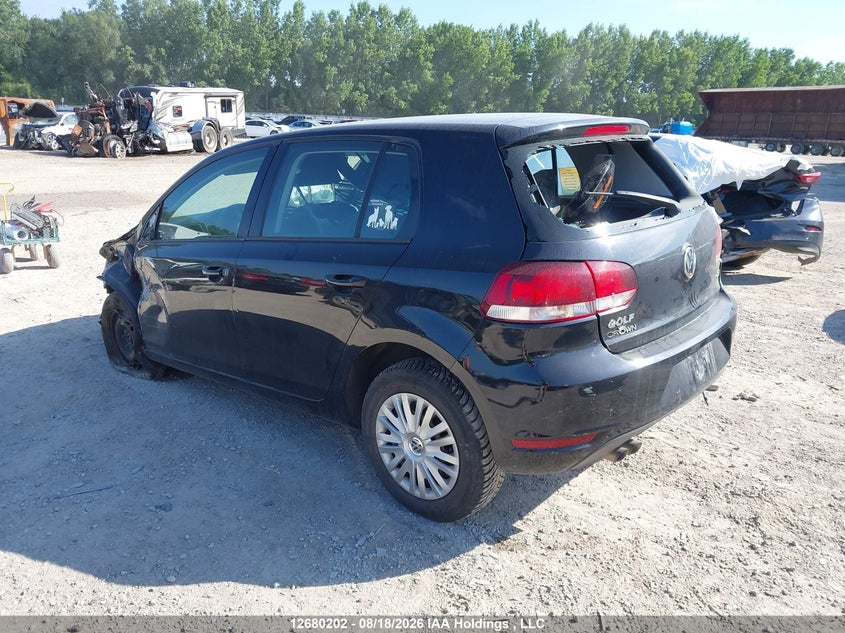 Vin: wvwda7aj9cw078860, lot: 3084209, volkswagen golf 20123