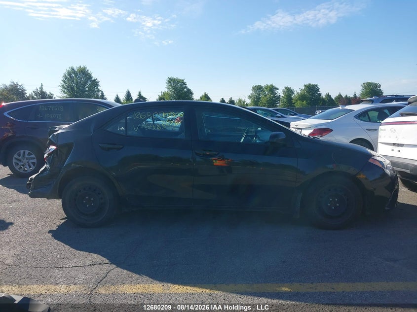 2016 TOYOTA COROLLA SEDAN 1.8L I-4 DOHC, VVT, 132HP