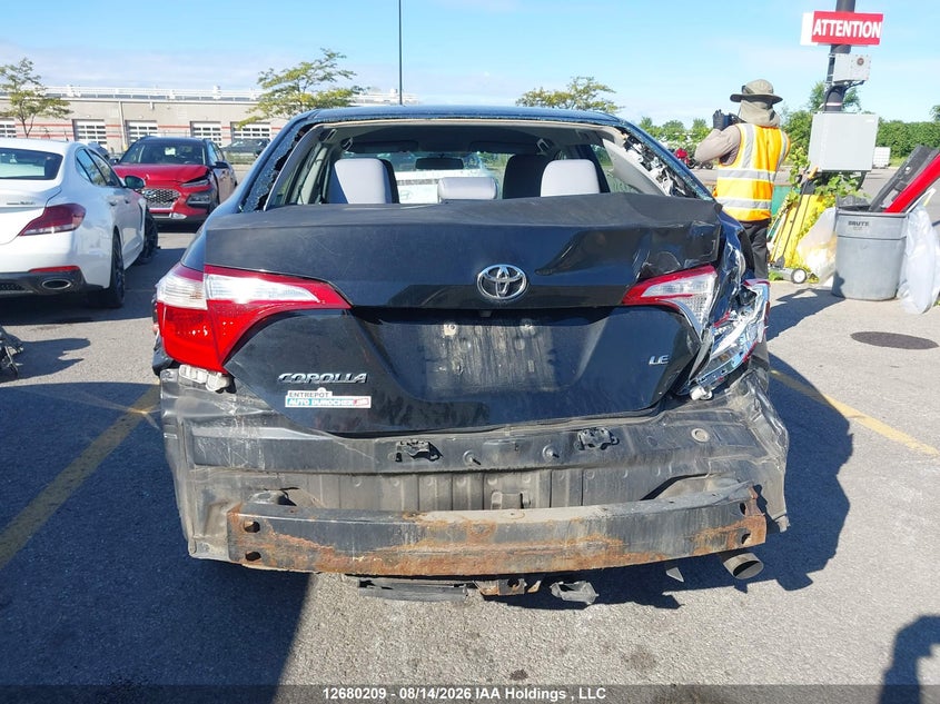 2016 TOYOTA COROLLA SEDAN 1.8L I-4 DOHC, VVT, 132HP