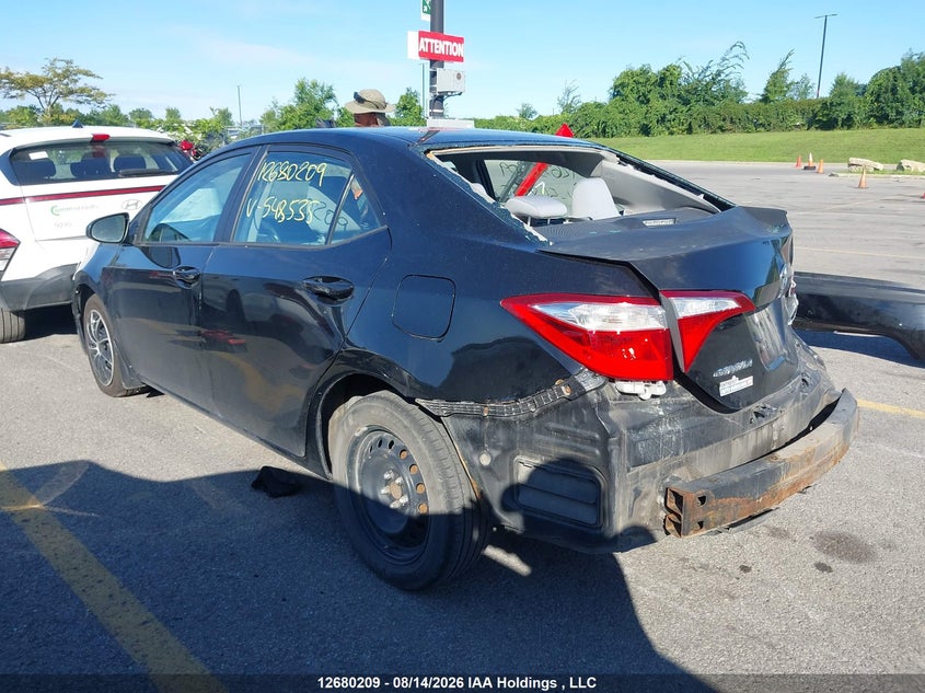 2016 TOYOTA COROLLA SEDAN 1.8L I-4 DOHC, VVT, 132HP