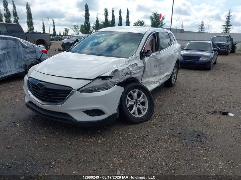 2015 Mazda CX-9, Front, IAAI, VIN JM3TB3CA7F0467204 — photo 2