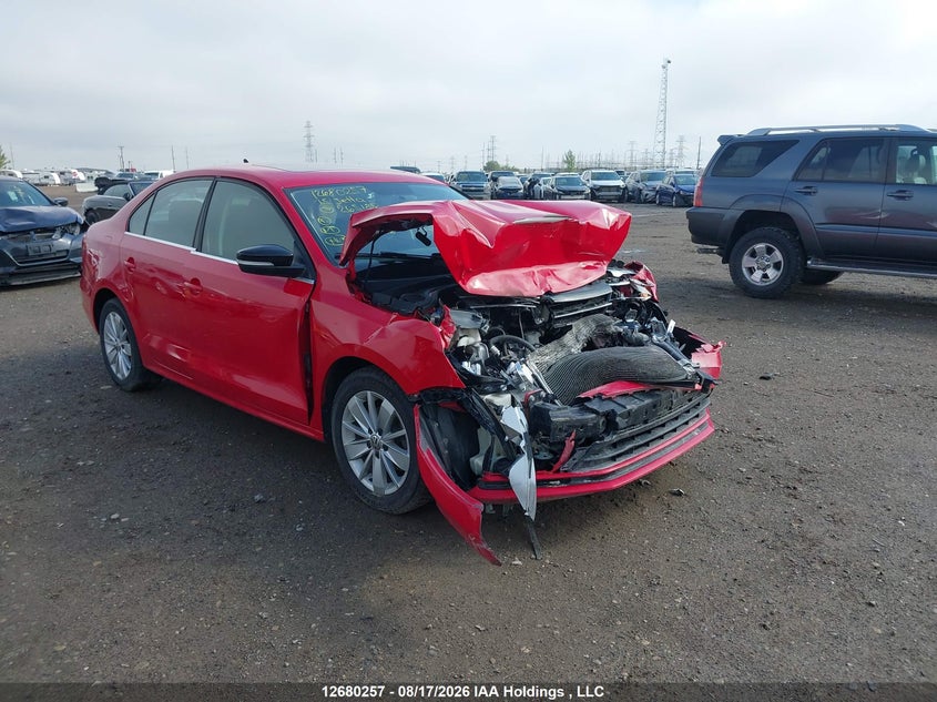 2015 Volkswagen Jetta 2.0L Trendline/2.0L Trendline+, Front, IAAI, VIN 3VW1K7AJ5FM265188