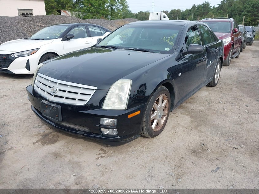 2007 Cadillac STS, Left Side, IAAI, VIN 1G6DW677570154139 — photo 2