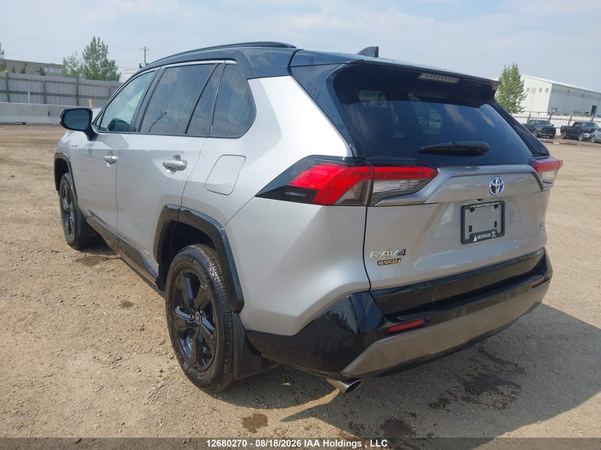 Vin: 2t3rwrfv2mw127606, lot: 3084279, toyota rav4 hybrid xle 20213