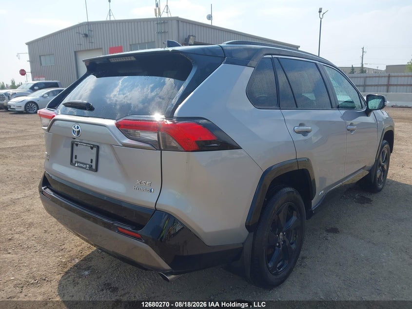 Vin: 2t3rwrfv2mw127606, lot: 3084279, toyota rav4 hybrid xle 20214