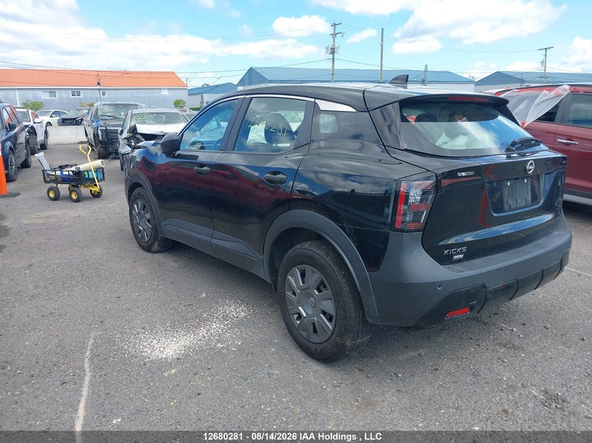 Vin: 3n8ap6ba7sl329961, lot: 3084290, nissan kicks s 20253