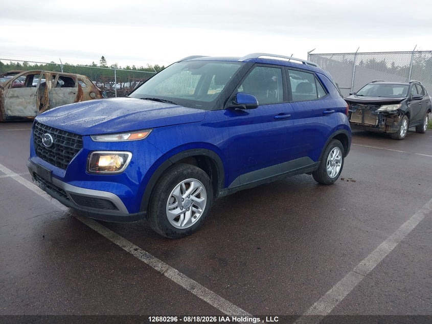 Vin: kmhrc8a3xsu380218, lot: 3084305, hyundai venue sel/limited 20252