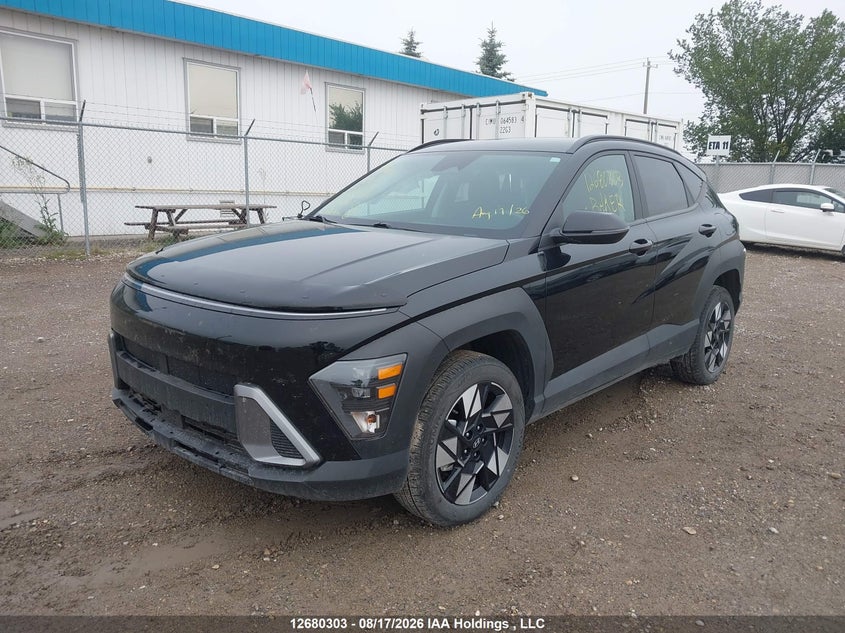 2024 Hyundai Kona Sel, Правый бок, IAAI, VIN KM8HBCABXRU064501 — фото 2
