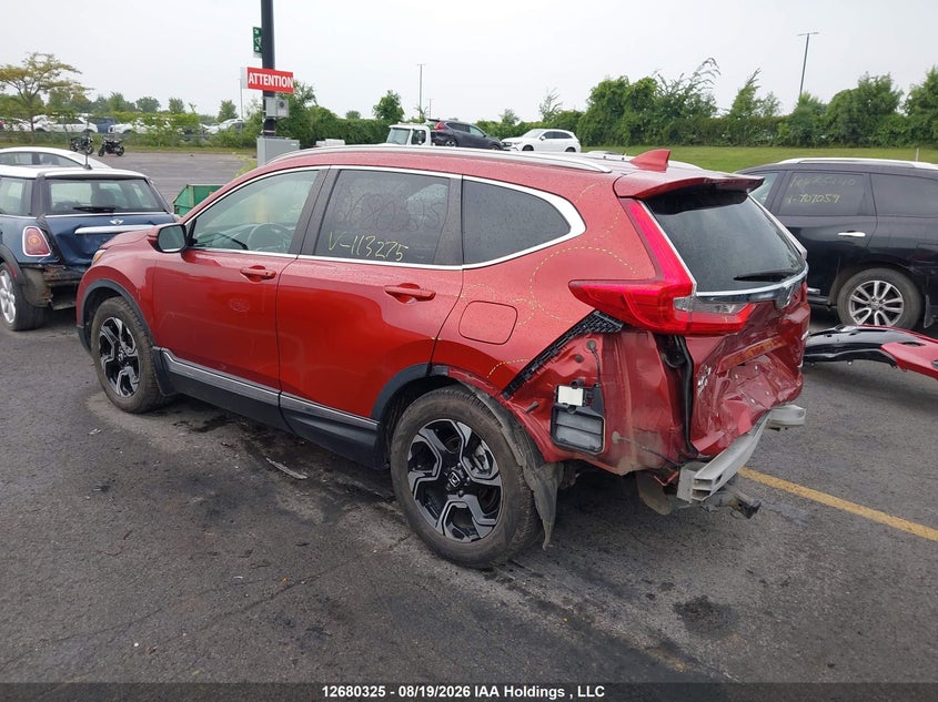 Vin: 2hkrw2h97kh113275, lot: 3084335, honda cr-v touring 20193