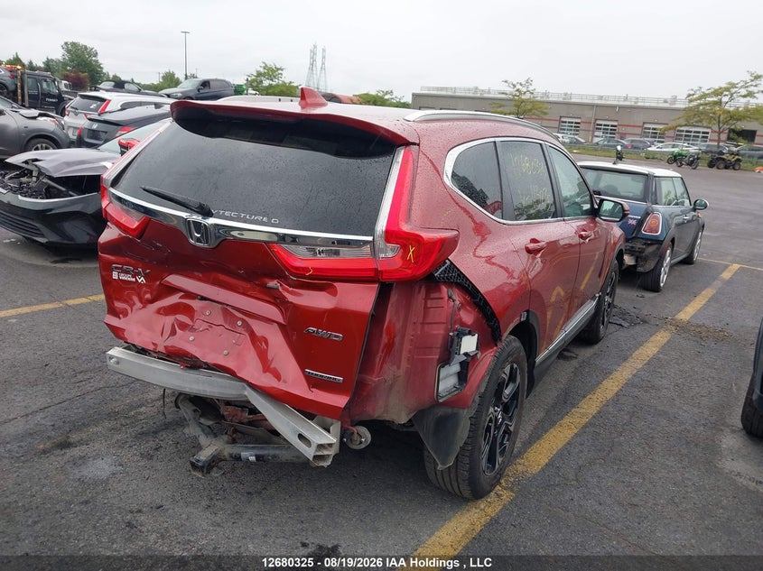 Vin: 2hkrw2h97kh113275, lot: 3084335, honda cr-v touring 20194