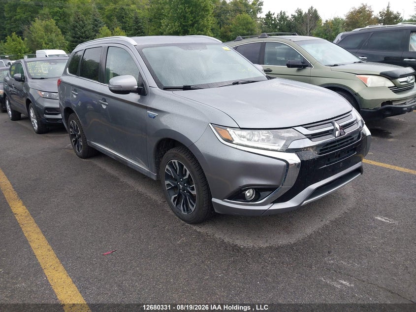 2018 Mitsubishi Outlander Phev Gt/Se, Левый зад, IAAI, VIN JA4J24A57JZ607181
