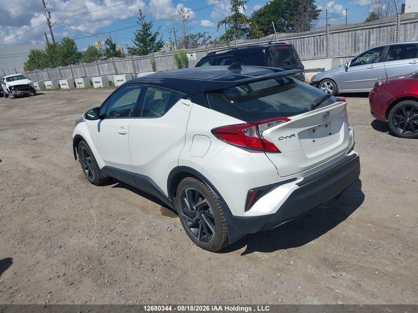 Vin: jtnkhmbx0m1102607, lot: 3084354, toyota c-hr limited 20213