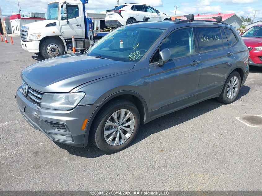 2018 Volkswagen Tiguan S, Удар спереди, IAAI, VIN 3VV0B7AX8JM143292 — фото 2