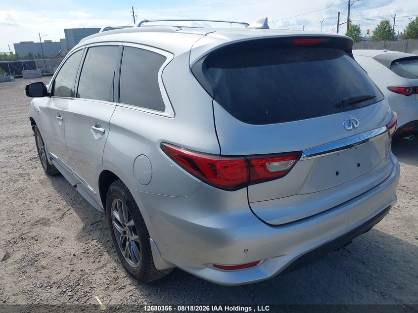 Vin: 5n1al0mm2gc523792, lot: 3084366, infiniti qx60 20163