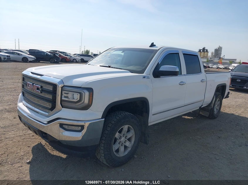 2016 GMC Sierra 1500 Slt, Удар сзади, IAAI, VIN 3GTU2NEC0GG157447 — фото 2
