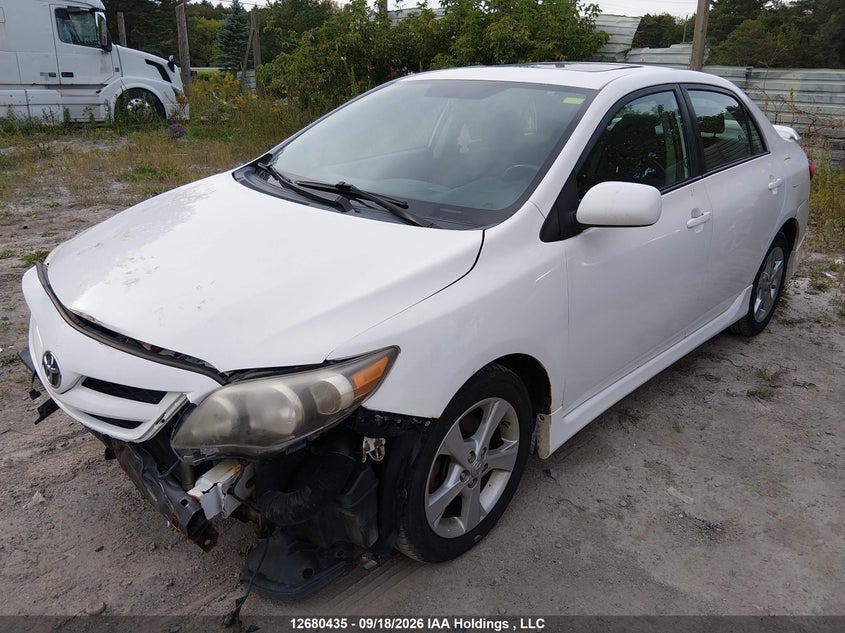 Vin: 2t1bu4ee2bc628823, lot: 3084446, toyota corolla s/le 20112