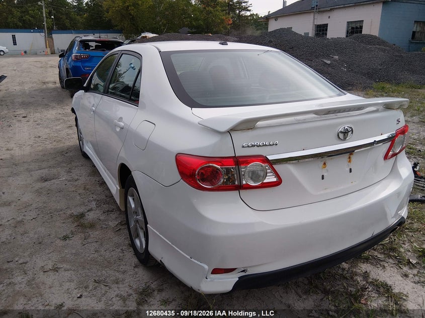 Vin: 2t1bu4ee2bc628823, lot: 3084446, toyota corolla s/le 20113