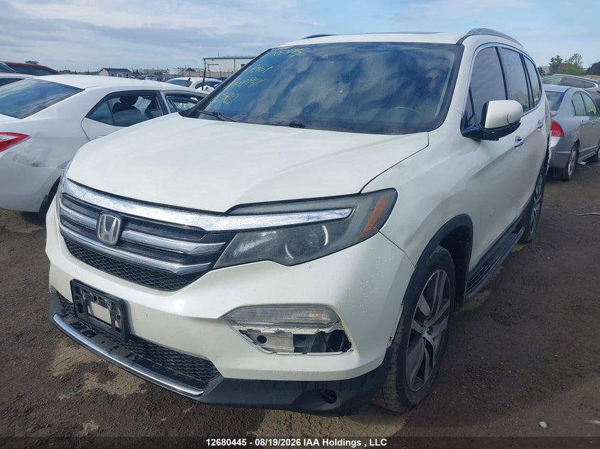 2016 Honda Pilot, Левый бок, IAAI, VIN 5FNYF6H99GB508941 — фото 2