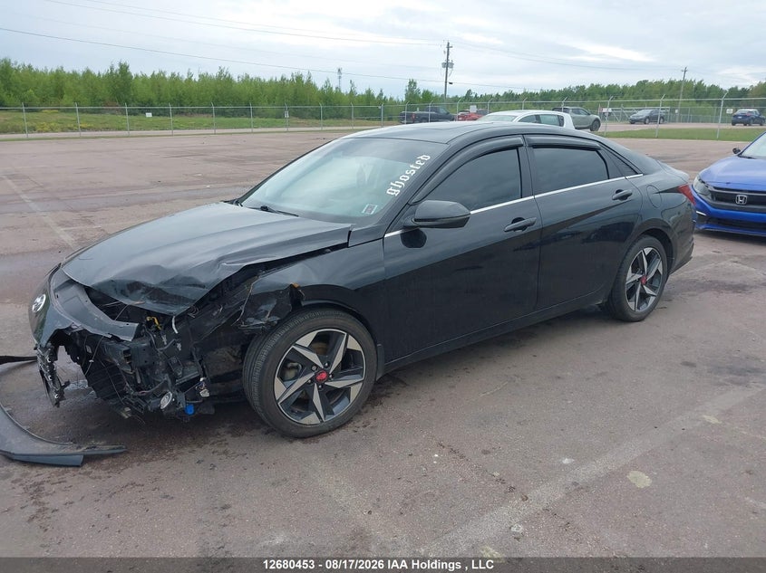 2023 Hyundai Elantra, Front, IAAI, VIN KMHLN4AG6PU523751 — photo 2