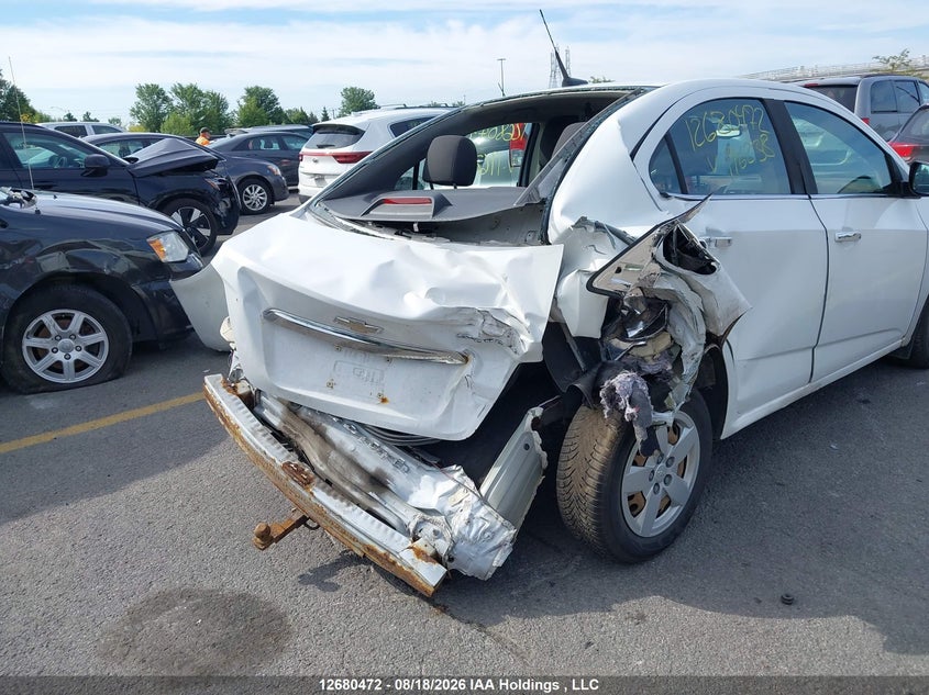 2012 CHEVROLET SONIC SEDAN 1.8L I-4 DOHC, VVT, 138HP