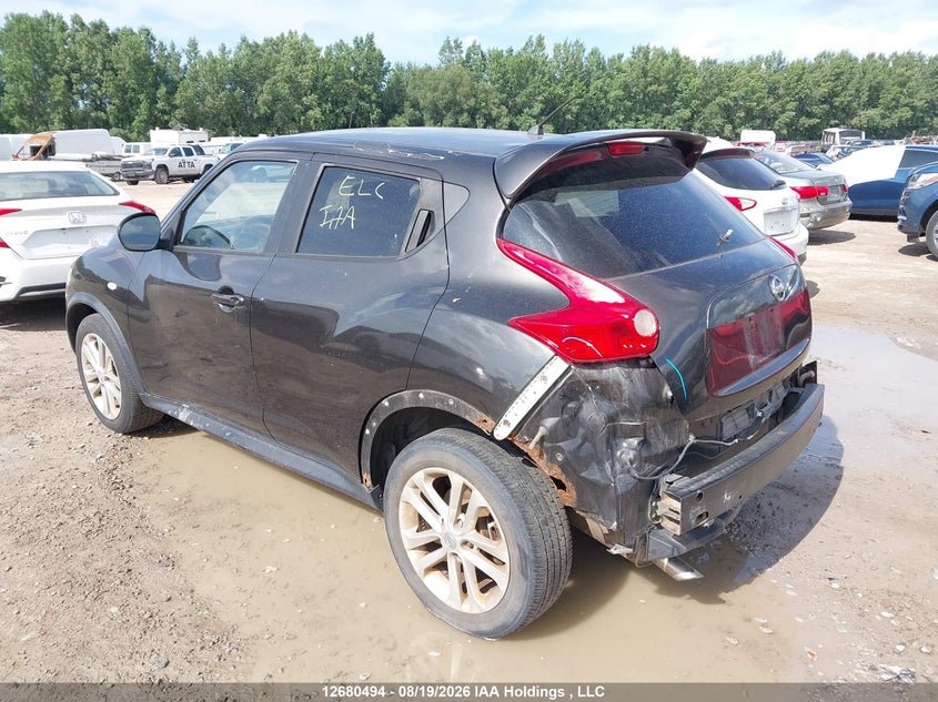 Vin: jn8af5mr2ct100780, lot: 3084505, nissan juke s/sv/sl 20123