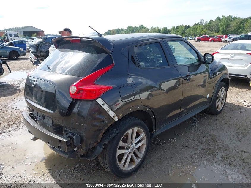 Vin: jn8af5mr2ct100780, lot: 3084505, nissan juke s/sv/sl 20124