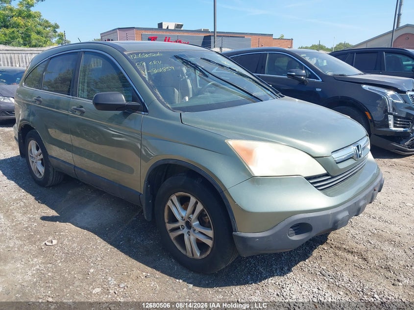 2008 Honda Cr-V Ex, Лівий бік, IAAI, VIN 5J6RE48588L801859