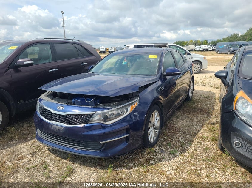 2016 Kia Optima, Charity, IAAI, VIN 5XXGT4L31GG006580 — photo 2